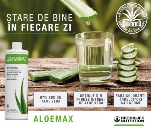 Herbalife Aloe Max, 97% suc de aloe