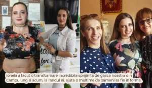 Ionela a facut o transformare incredibila in comunitatea noastra de consultanti nutritionisti in clubul din Campulung si a slabit in mod vizibil si acum la randul ei ajuta o multime de oameni sa fie in forma