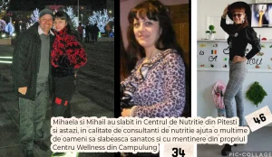 Mihaela si Mihail au slabit impreuna in Centrul de Nutritie Pitesti si acum coordoneaza Centrul Wellness Campulung si ajuta o multime de oameni sa slabeasca sanatos si cu mentinere