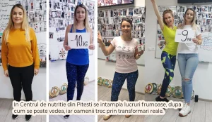 Cristina a slbit 10 kg in Centrul de nutritie din Pitesti