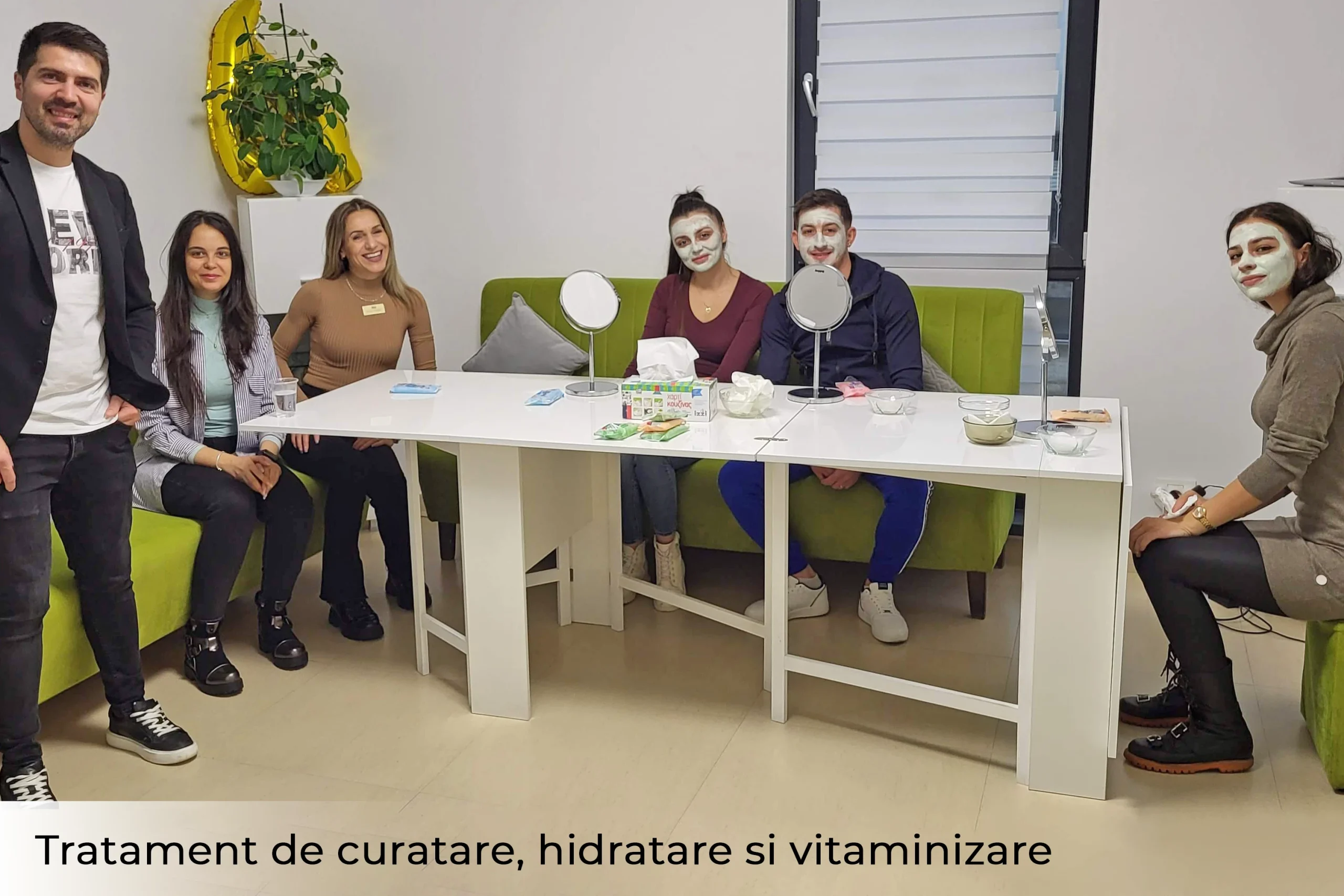 Tratament de curatare, hidratare si vitaminizare cu produse de ingrijire a tenului fara parabeni in Pitesti